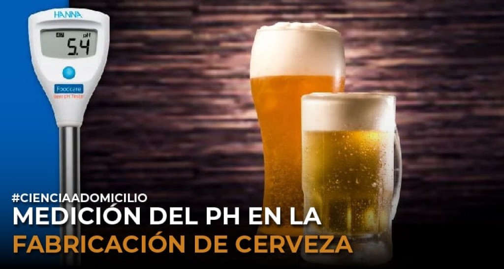 Medición del pH en la fabricación de cerveza