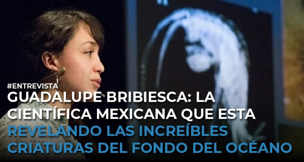 Guadalupe Bribiesca Contreras: La científica mexicana que está ayudando a revelar las increíbles criaturas del fondo del océano