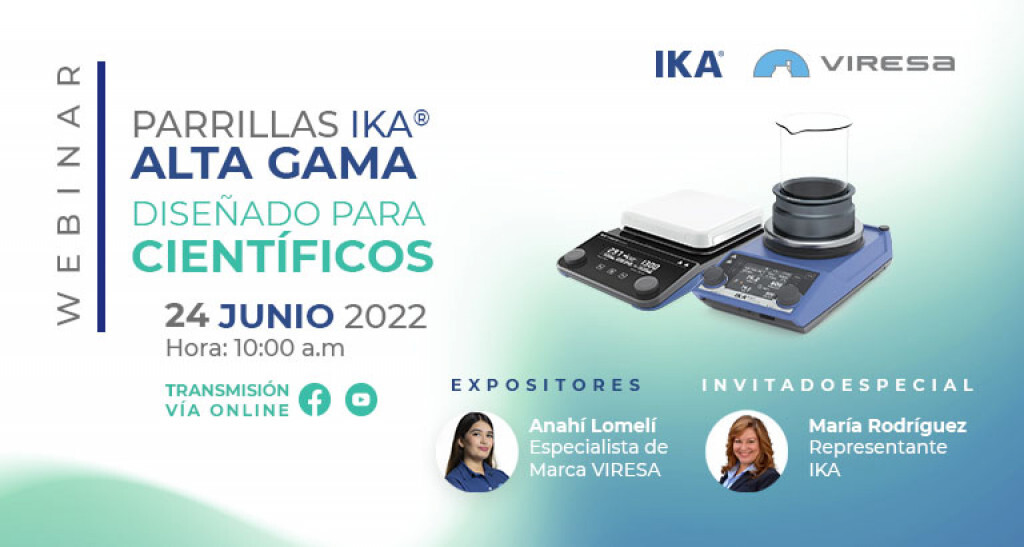 Webinar: Parrillas IKA Alta Gama. Diseñado para científicos
